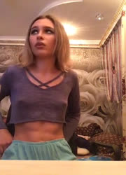 fit teen bored on periscope 