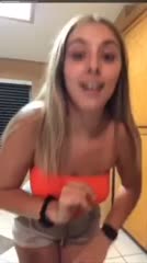 American Girl with Fat Ass Dancing on Periscope