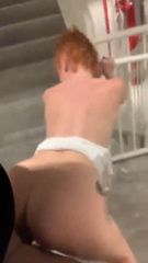 Redhead teen fuck in stairs ful vd0 0n B!0