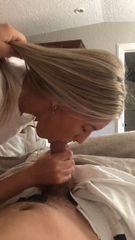 sleepover college teen loves sucking dick
