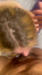 hot blonde suck cock