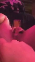 Squirting on the mirror