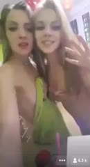 two hot teens horny getting naked on periscope - Hotscope