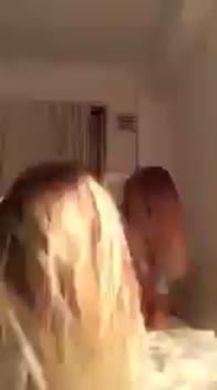 hot blonde girls getting naughty 