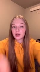 hot teen teasing her pussy on bed
