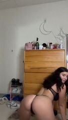 teasing in sexy underwear